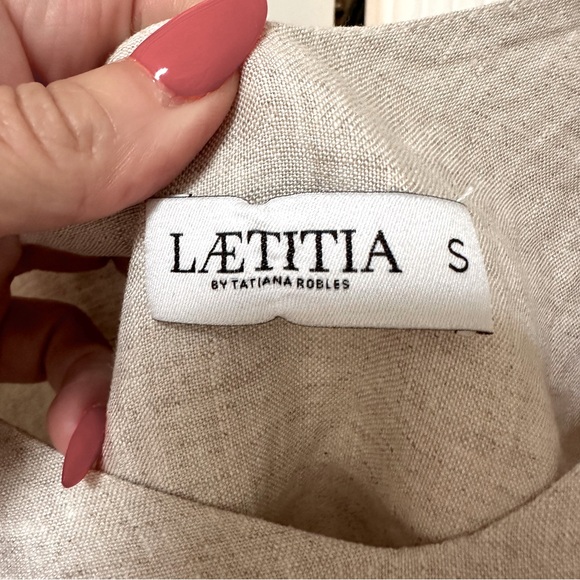 CARTAGENA, COLOMBIA designer Laetitia by Tatiana Robles Linen Dress - Picture 10 of 13